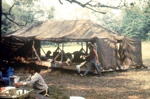 Army tent